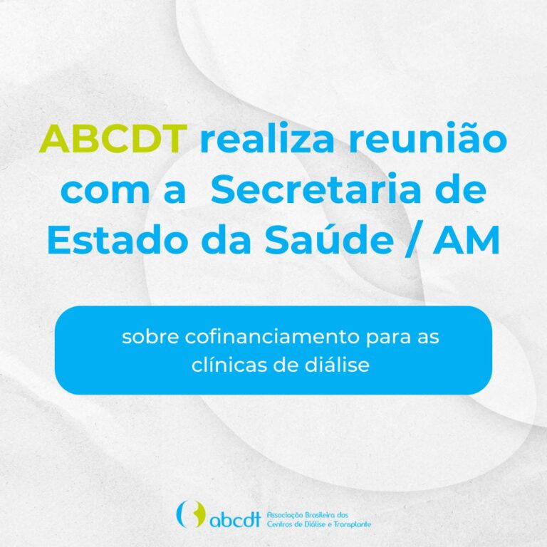 ABCDT PARTICIPA DE REUNIÃO COM A SECRETARIA DE SAÚDE DO AMAZONAS