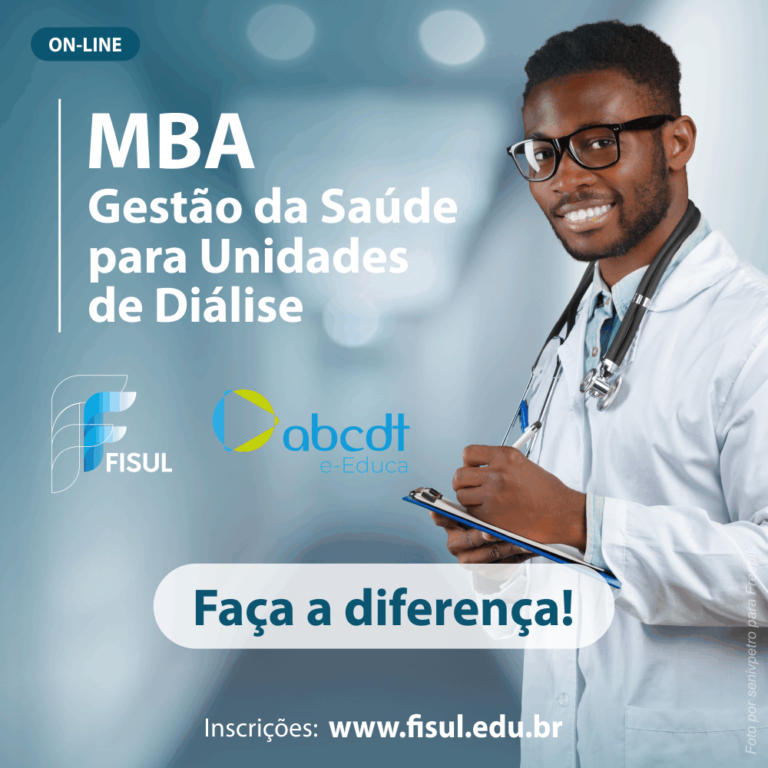 MBA EM GESTÃO DA SAÚDE PARA UNIDADES DE DIÁLISE