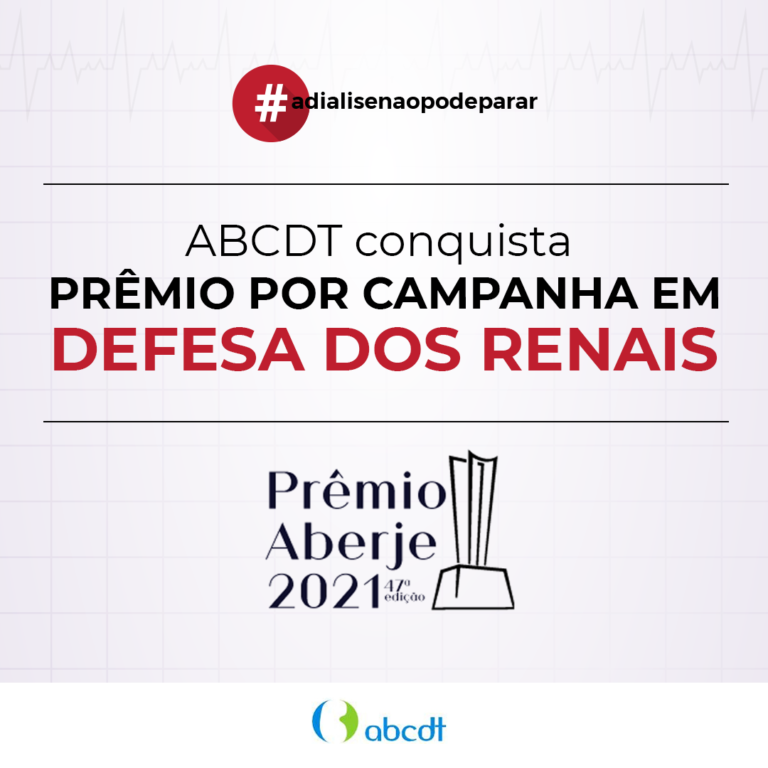 ABCDT GANHOU O PRÊMIO ABERJE REGIONAL 2021 NA CATEGORIA MÍDIA DIGITAL
