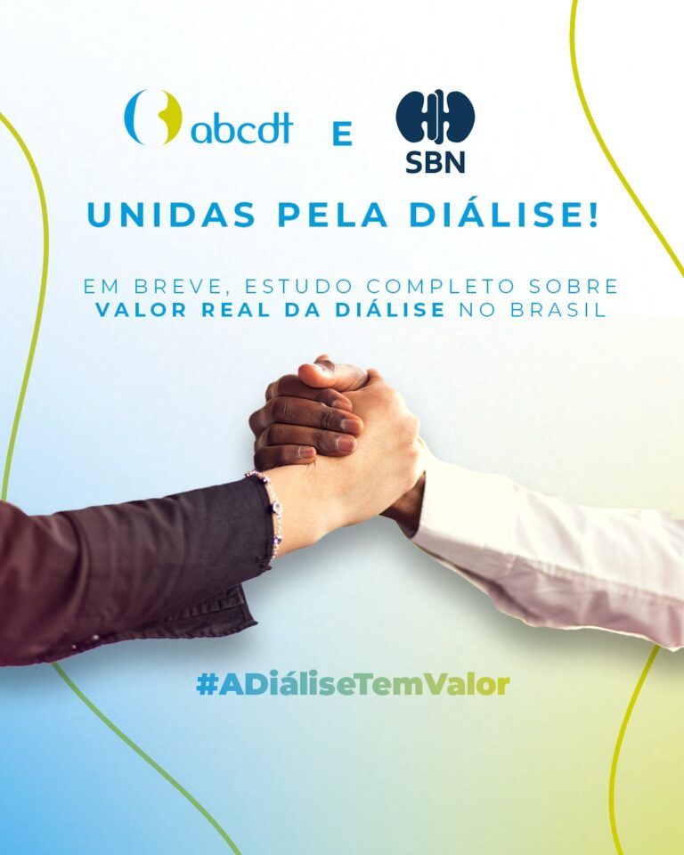 A ABCDT e SBN unidas pela diálise!