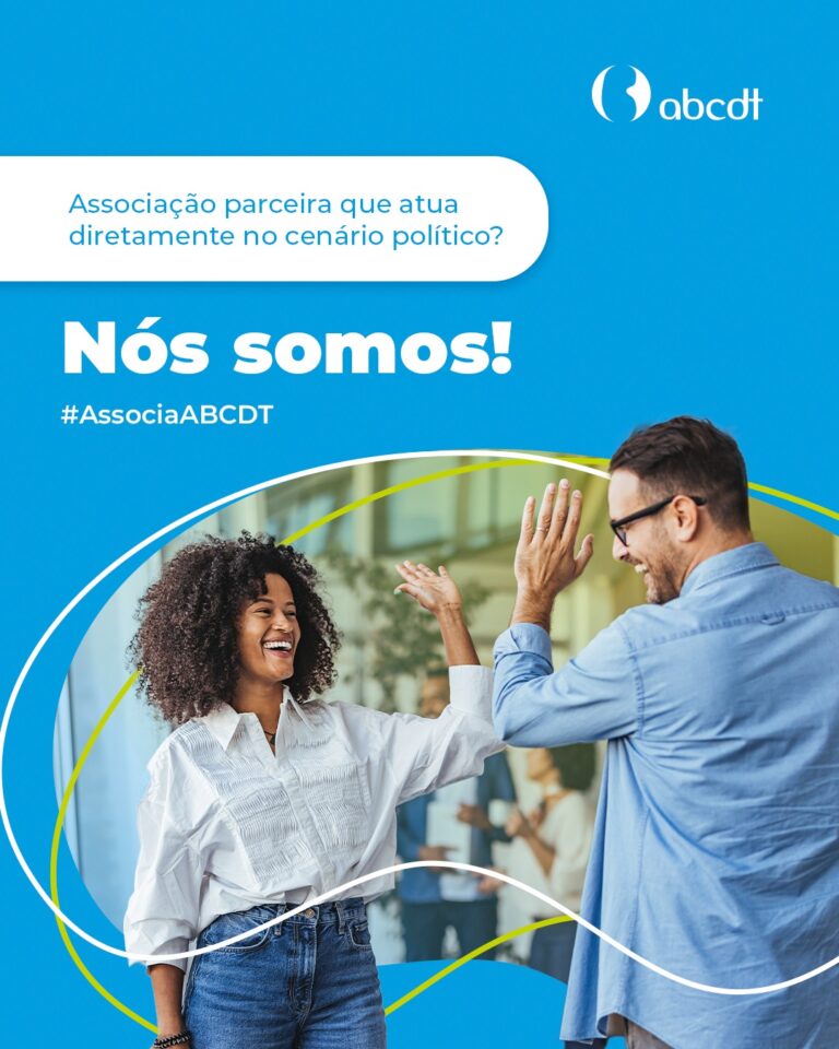 Associação parceira que atua diretamente no cenário político? Nós somos!