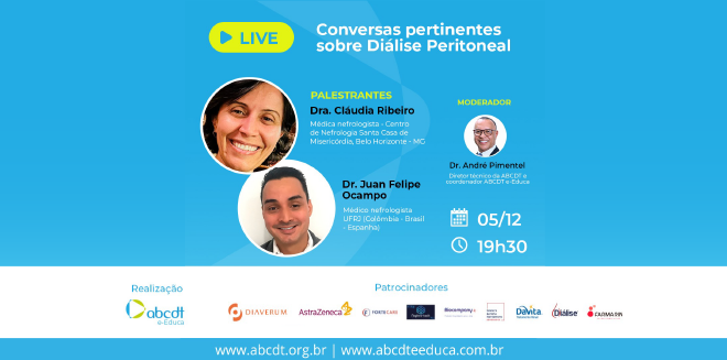 LIVE – CONVERSAS PERTINENTES SOBRE DIÁLISE PERITONEAL