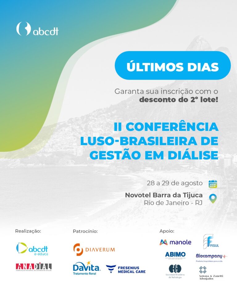 ÚLTIMOS DIAS: Garanta sua inscrição com o desconto do 2° lote!