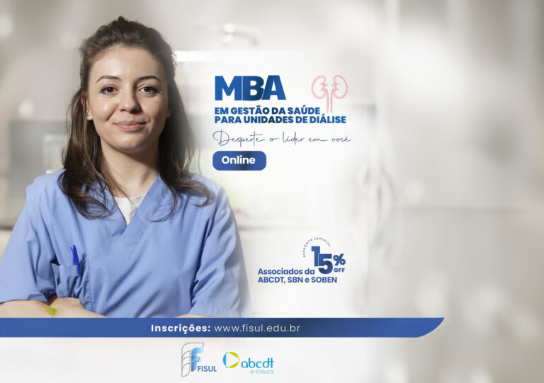 Desperte o líder em você! ? transforme sua carreira na gestão de unidades de diálise com o MBA inédito no Brasil.